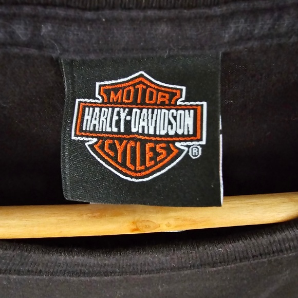 2007 Harley Davidson T-Shirt - Old Dudes Ride Harleys - *Ashley, KY* (Back side) - Picture 4 of 9